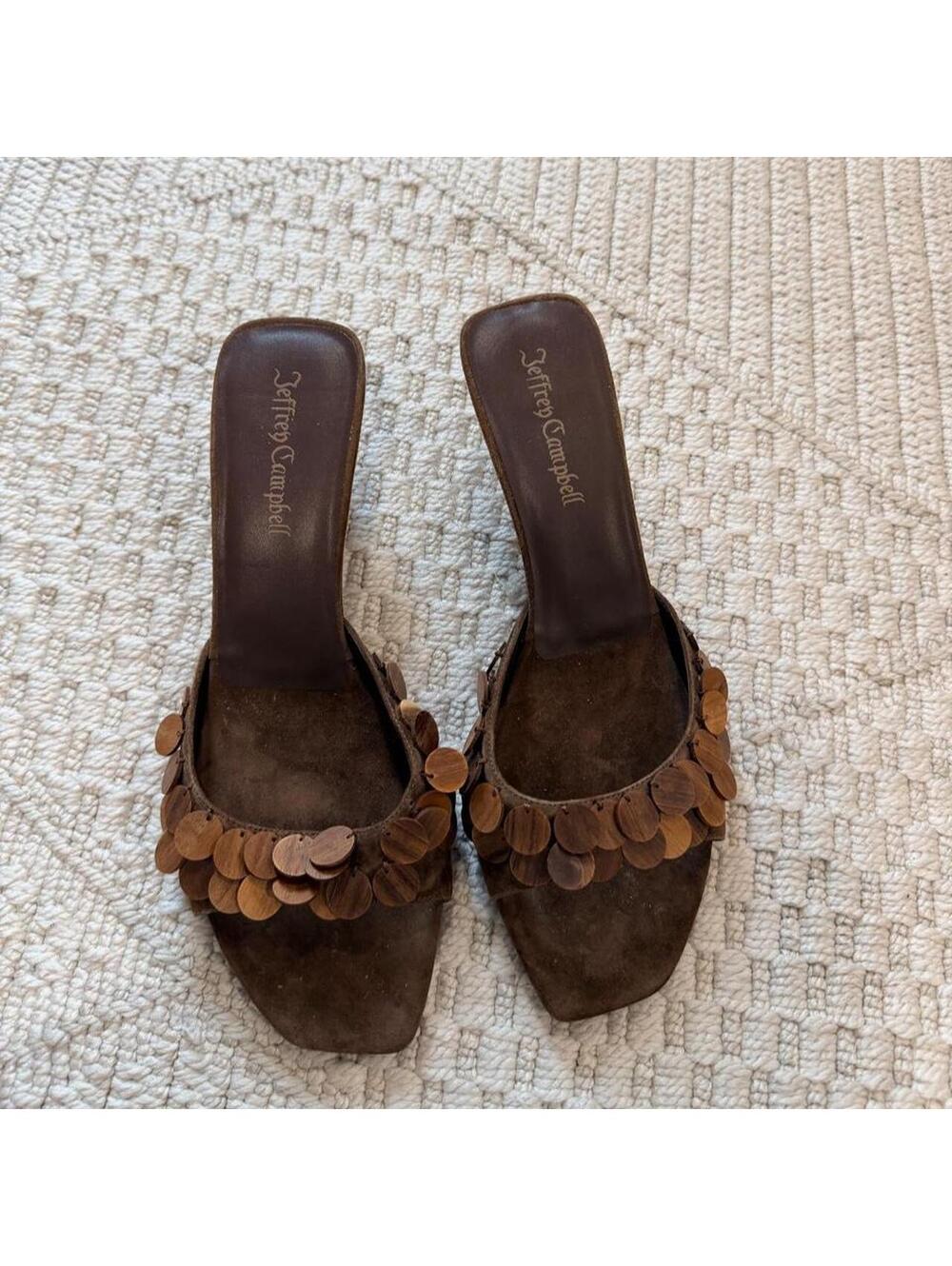 Jeffrey Campbell Islara Kitten Heel Slide Sandal - Picture 3 of 8